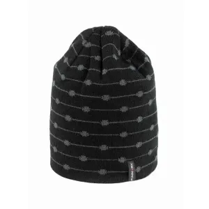 Finmark Zimná čiapka Zimná pletená čiapka, čierna, veľkosť #8257453