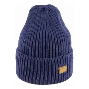 Finmark Zimná čiapka Zimná pletená čiapka, modrá, veľkosť #8295770