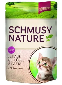 Finnern Schmusy Kapsička Nature Kitten Teľacie+Drobky 100g