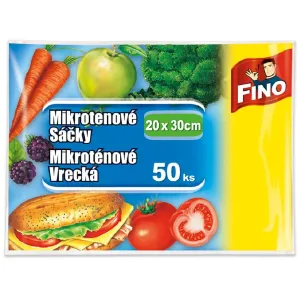 FINO Mikroténové vrecká 20 × 30 cm (50 ks), 7 mikrónov