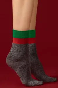 Dámske silonkové ponožky Fiore Jade - 60 DEN Sivá Uni