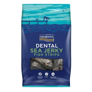 FISH4DOGS Dentálne maškrty pre psov morská ryba - prúžky 500g