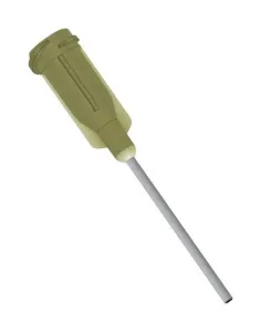 Fisnar 8001084 Blunt End Dispensing Tip, Olive, Pk50