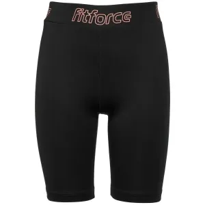 Fitforce MARGA Dievčenské fitness šortky, čierna, veľkosť
