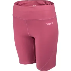 Fitforce MAROTTA Dámske  fitness šortky, ružová, veľkosť #6187434