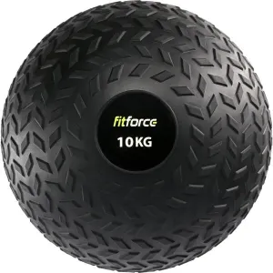 Fitforce SLAM BALL 10 KG Medicinbal, čierna, veľkosť