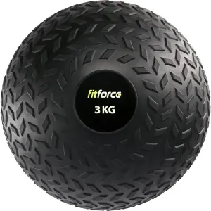 Fitforce SLAM BALL 3 KG Medicinbal, čierna, veľkosť