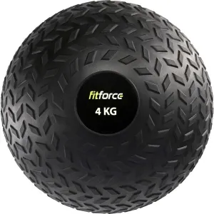 Fitforce SLAM BALL 4 KG Medicinbal, čierna, veľkosť