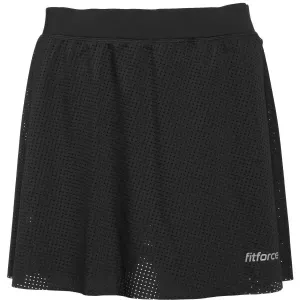 Fitforce RENDA Dámska bežecká sukňa 2v1, čierna, veľkosť #9284574