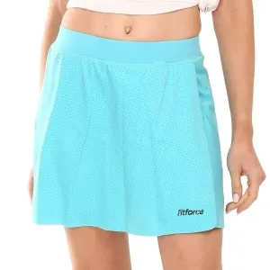 Fitforce RENDA Dámska bežecká sukňa 2v1, tyrkysová, veľkosť #5429563