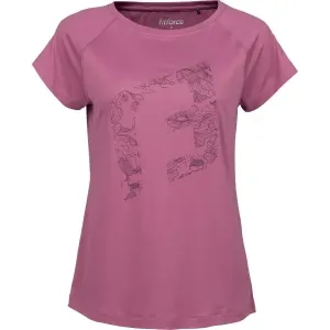 Fitforce HASLEY Dámske fitness tričko, ružová, veľkosť #454467