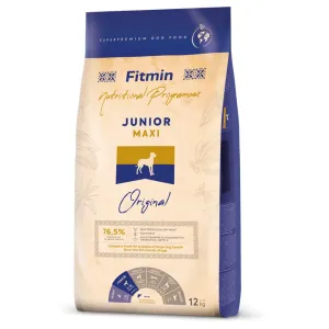 Fitmin Program Maxi Junior - výhodné balenie: 2 x 12 kg
