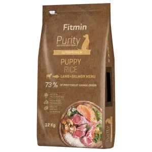 Fitmin Purity Rice Puppy Lamb & Salmon - 12 kg