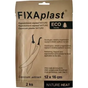 FIXAplast ECO – kapsaicínová náplasť NATURE HEAT, 2 ks