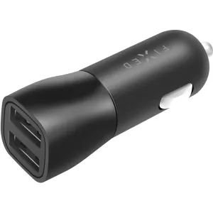 FIXED Autonabíjačka Smart Rapid Charge 2 x USB, 15 W, čierna FIXCC15-2U-BK