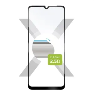 FIXED Full-Cover ochranné tvrdené sklo pre Samsung Galaxy A13, A13 5G, čierna FIXGFA-871-BK