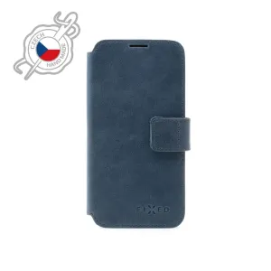 FIXED ProFit z pravej hovädzej kože na Samsung Galaxy A52/A52 5G/A52s modré