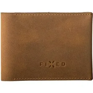 FIXED Smile Wallet so smart trackerom FIXED Smile a motion senzorom, hnedá