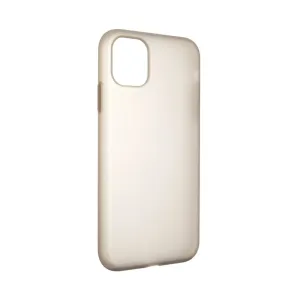 FIXED Flow Liquid Silicon case na Apple iPhone 11 dymový