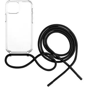 FIXED Pure Neck s čiernou šnúrkou na krk pre Apple iPhone 13 mini