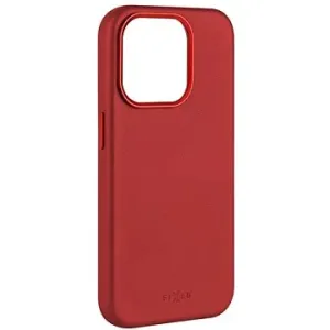 FIXED MagLeather s podporou MagSafe na Apple iPhone 14 Pro červený