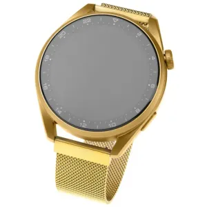 FIXED Mesh Nerezový remienok pre inteligentné hodinky 22 mm, zlatá FIXMEST-22MM-GD