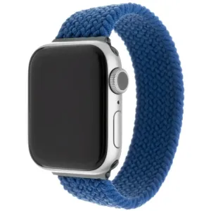 FIXED Elastic Nylon Strap pre Apple Watch 38/40/41mm veľkosť L modrý