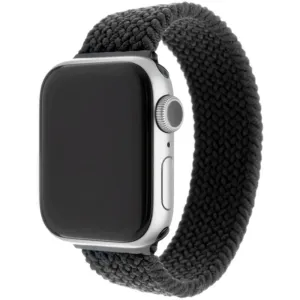 FIXED Elastic Nylon Strap pre Apple Watch 38/40/41mm veľkosť XL čierny