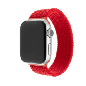 FIXED Elastic Nylon Strap pre Apple Watch 42/44/45/Ultra 49mm veľkosť XL červený