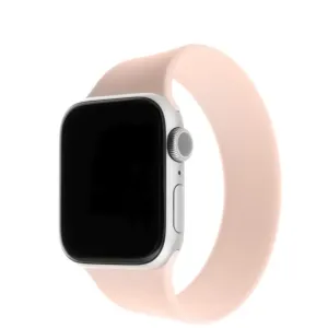 FIXED Elastic Silicone Strap pre Apple Watch 38/40/41mm  veľkosť L ružový