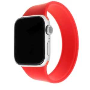 FIXED Elastic Silicone Strap pre Apple Watch 38/40/41mm veľkosť S červený