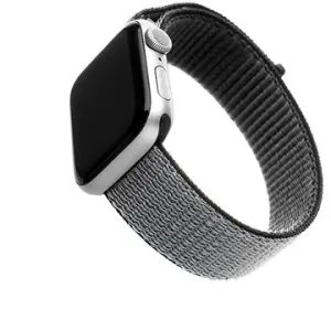 FIXED Nylon Strap pre Apple Watch 38/40/41mm sivý