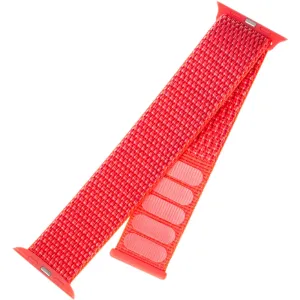 FIXED Nylon Strap pre Apple Watch 38/40/41mm tmavo ružový