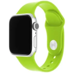 FIXED Silicone Strap SET pre Apple Watch 38/40/41mm zelený