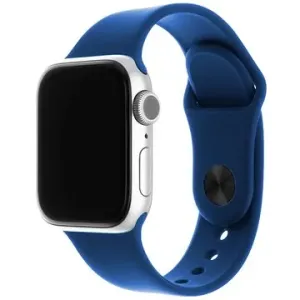 FIXED Silicone Strap SET pre Apple Watch 42/44/45/Ultra 49mm kráľovsky modrý