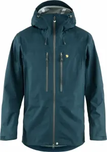 Fjällräven Bergtagen Eco-Shell Jacket Mountain Blue 2XL Outdoorová bunda