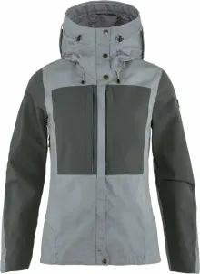 Fjällräven Keb Jacket W Grey/Basalt XL Outdoorová bunda