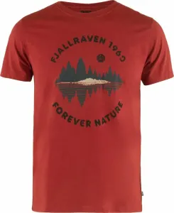 Fjällräven Forest Mirror T-Shirt M Deep Red L Tričko