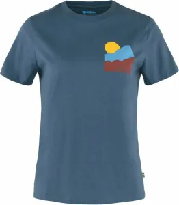 Fjällräven Nature T-Shirt W Indigo Blue L Outdoorové tričko
