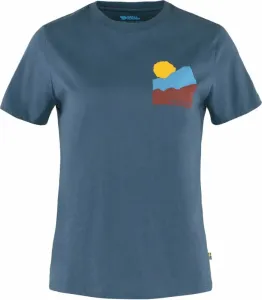Fjällräven Nature T-Shirt W Indigo Blue S Outdoorové tričko