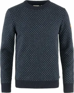 Fjällräven Outdoorová mikina Övik Nordic Sweater M Dark Navy M