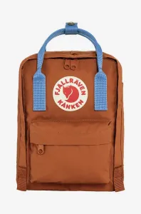 Ruksak Fjallraven Kanken Mini F23561.243.537-537, oranžová farba, malý, s nášivkou