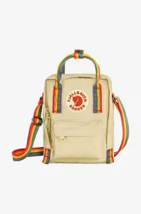 Malá taška Fjallraven Kanken Rainbow Sling F23623.115.907-907, béžová farba