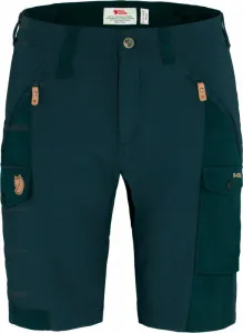 Fjällräven Nikka Shorts Curved W Dark Navy 36 Outdoorové šortky