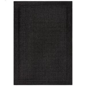 Kusový koberec Aruba Alfresco Weave Charcoal – na von aj na doma Rozmery kobercov: 160x230