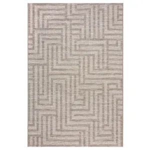 Kusový koberec Lipari Salerno Grey – na von aj na doma Rozmery kobercov: 120x170