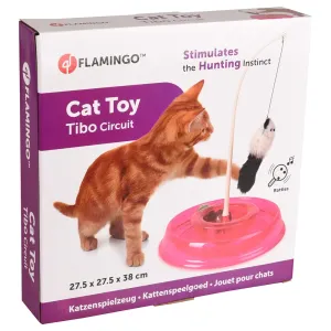 Flamingo Tibo hračka pre mačky  - 1 kus
