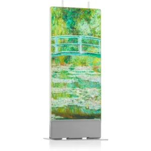 Flatyz Fine Art Claude Monet The Japanese Footbridge dekoratívna sviečka 6x15 cm