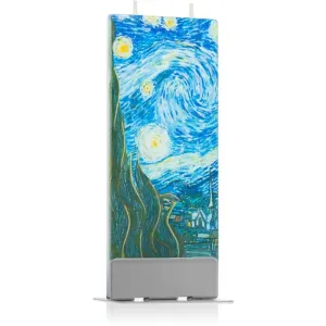 Flatyz Fine Art The Starry Night dekoratívna sviečka 6x15 cm