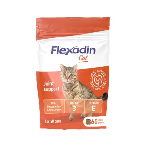 FLEXADIN Cat žuvacie tablety pre mačky 60 ks